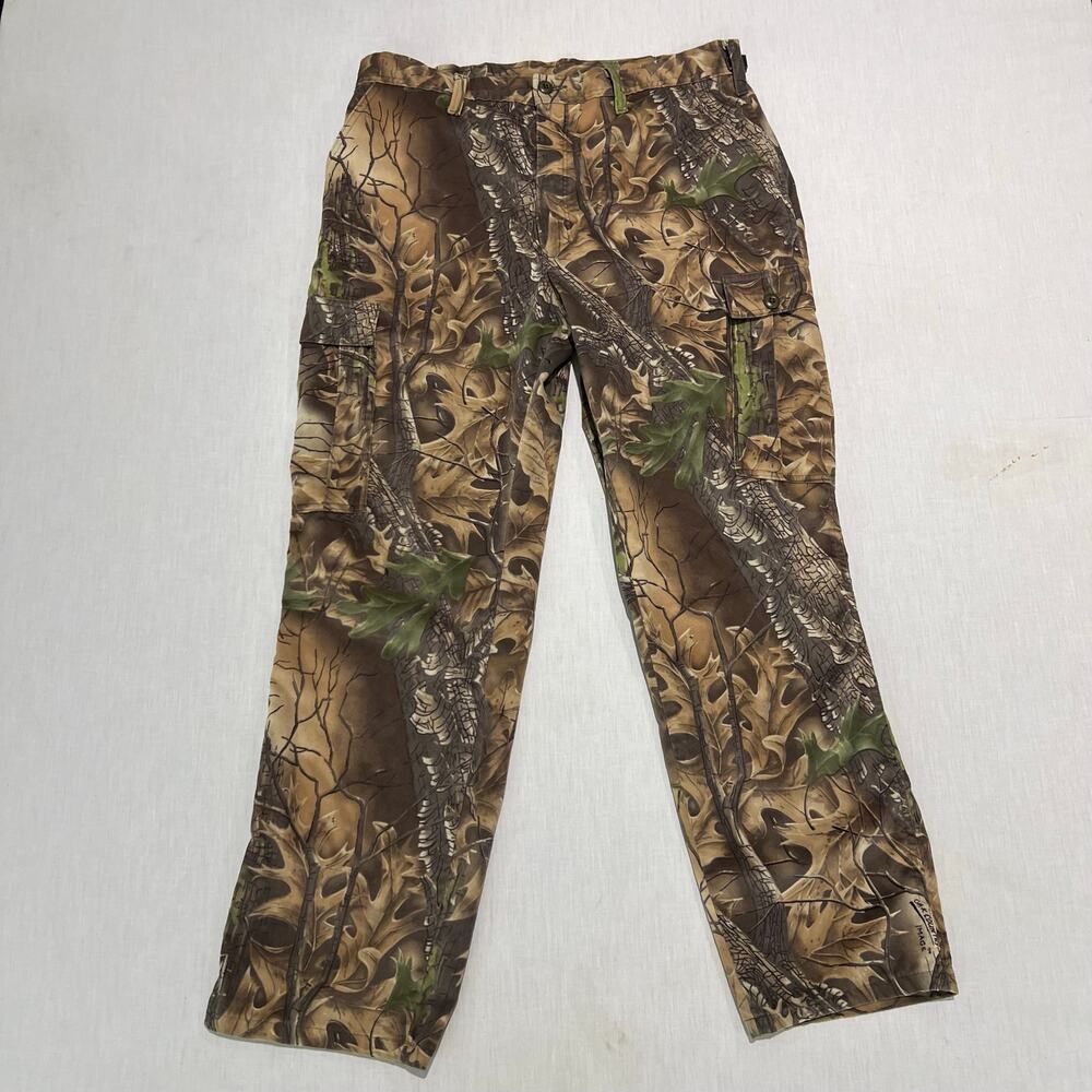 Oak Country Image Camo Cargo Pants Sz 36x32